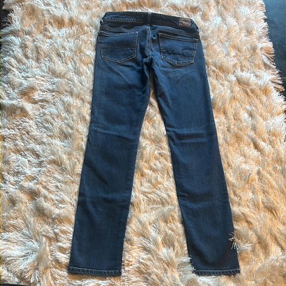 American Eagle Outfitters Denim Skinny Jeans Size 2 - Picture 6 of 9